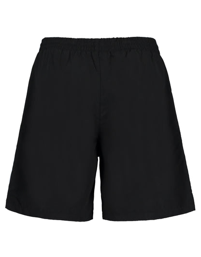 Classic Fit Track Short - Black/White