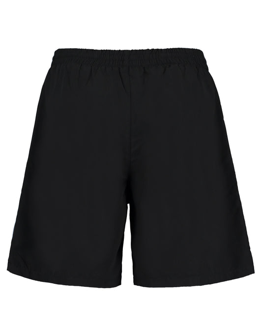 Classic Fit Track Short - Black/White