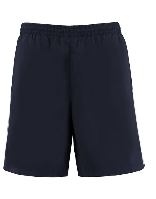 Classic Fit Track Short - Navy/White