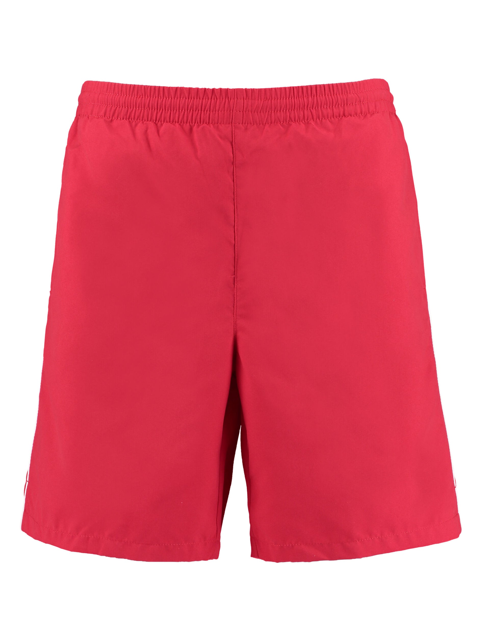 Classic Fit Track Short - Red/White