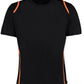 Men's Regular Fit Cooltex® Contrast Tee - Black/Fluorescent Orange