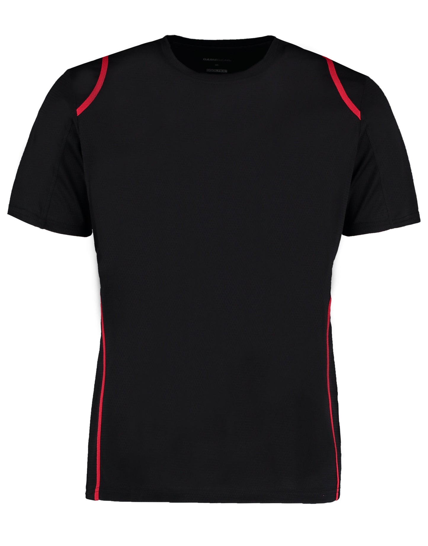 Men's Regular Fit Cooltex® Contrast Tee - Black/Red