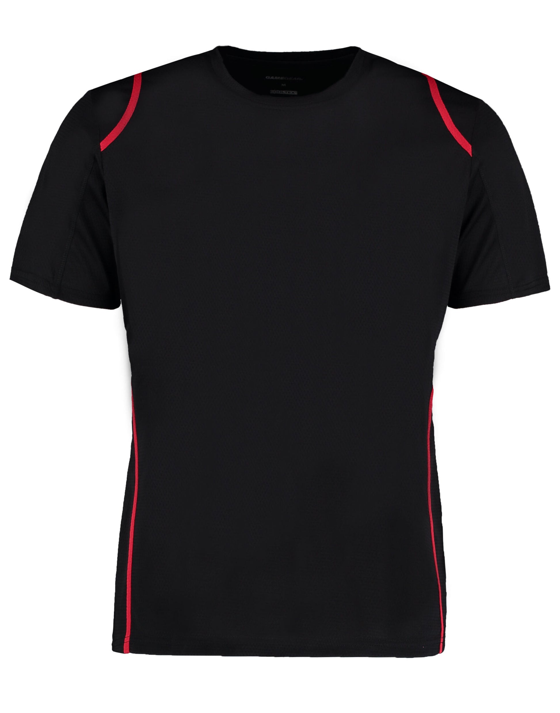 Men's Regular Fit Cooltex® Contrast Tee - Black/Red
