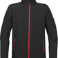 Men's Orbiter Softshell - Black/Bright Red