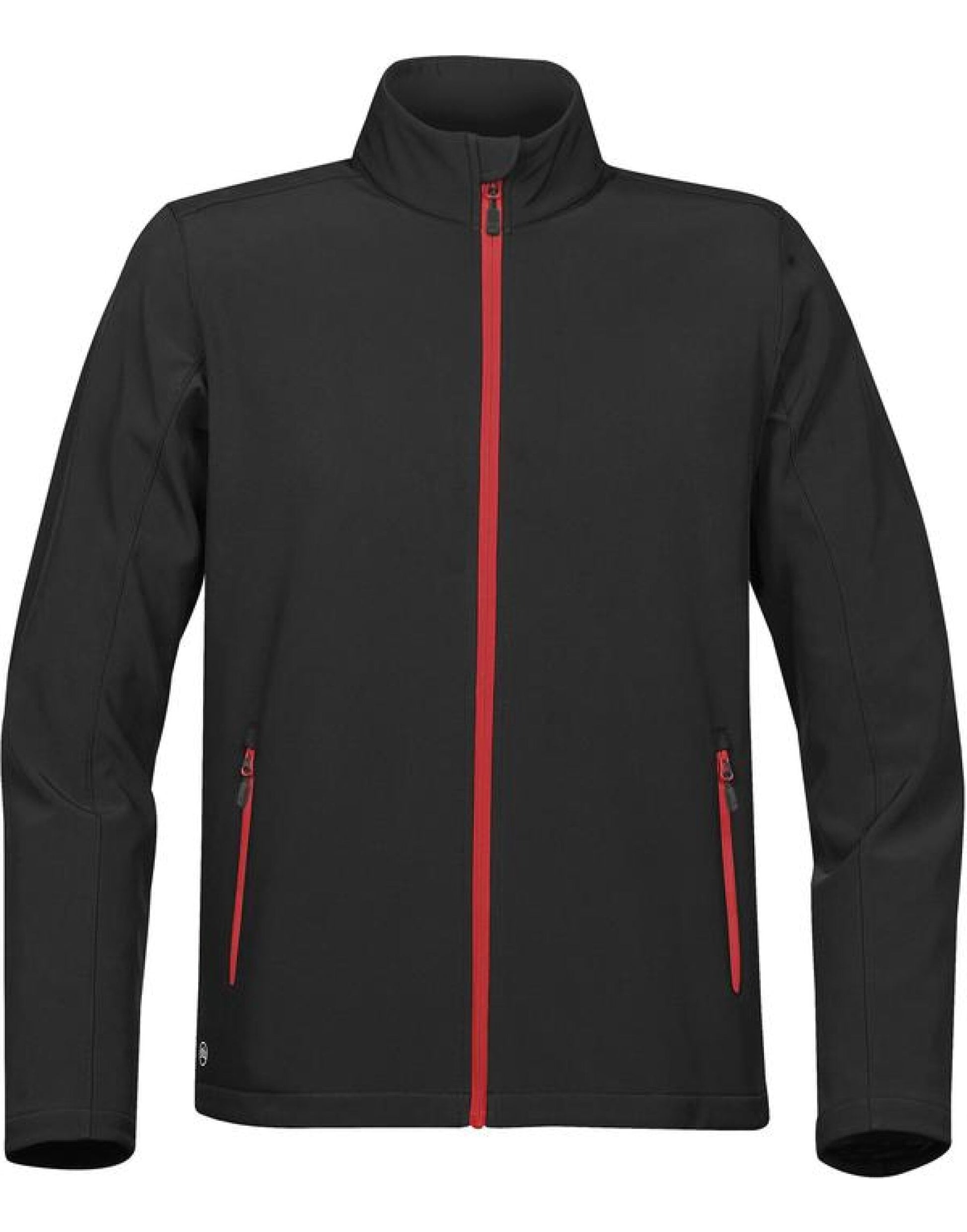 Men's Orbiter Softshell - Black/Bright Red