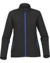 Women's Orbiter Softshell - Black/ Azure Blue