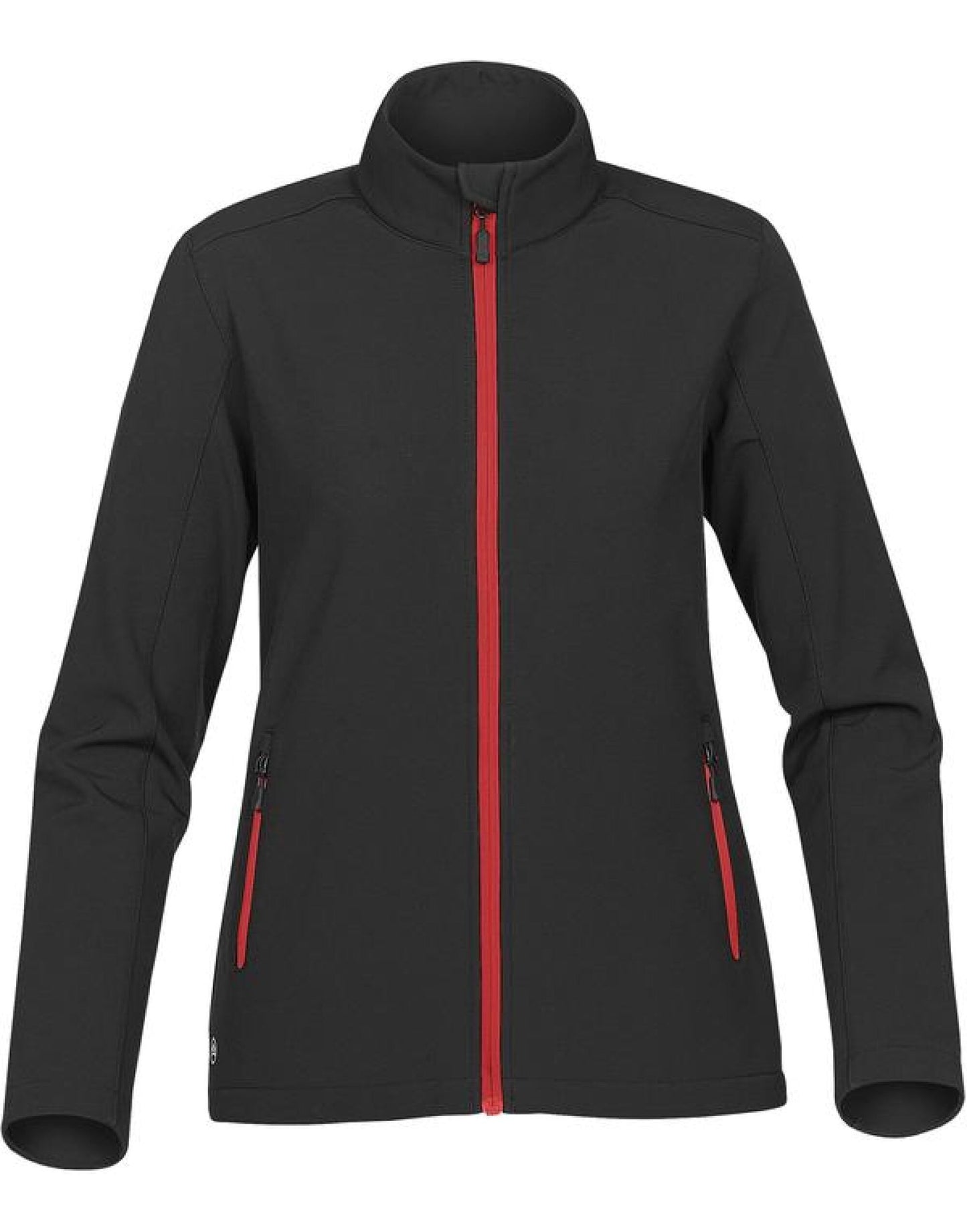 Women's Orbiter Softshell - Black/Bright Red
