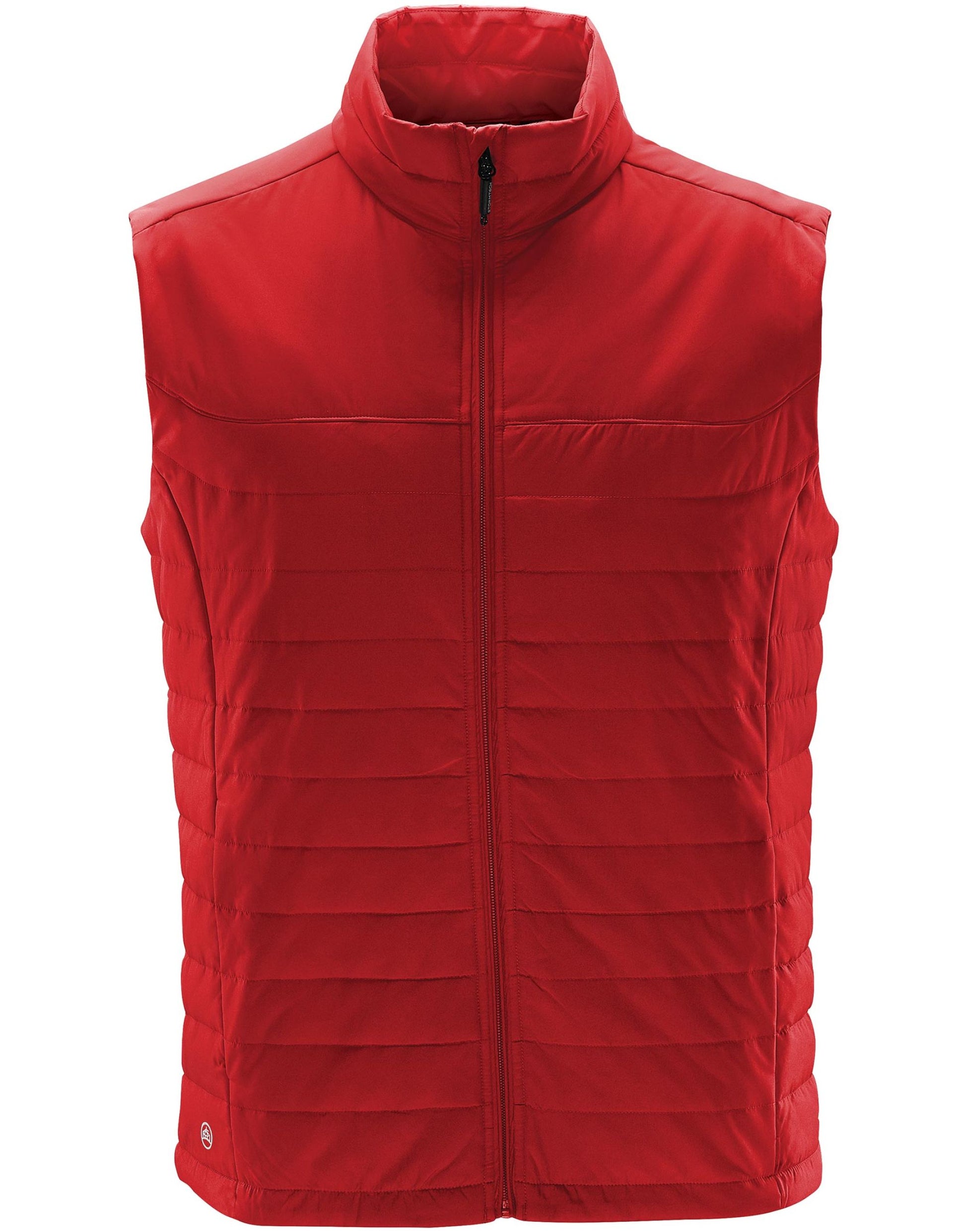 Men's Nautilus Quilted Bodywarmer - Bright Red