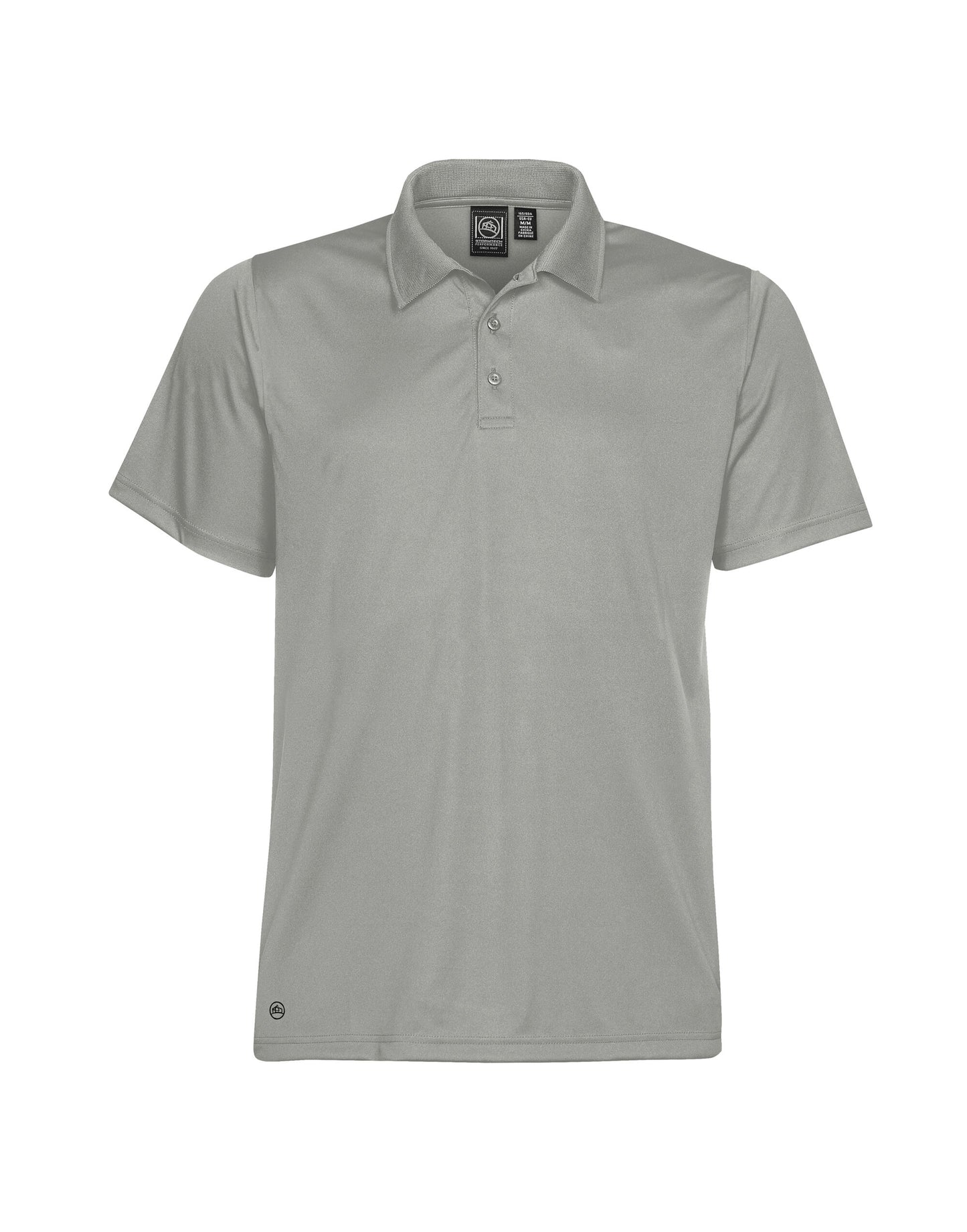 Men's Eclipse H2X-Dry Pique Polo - Cool Silver