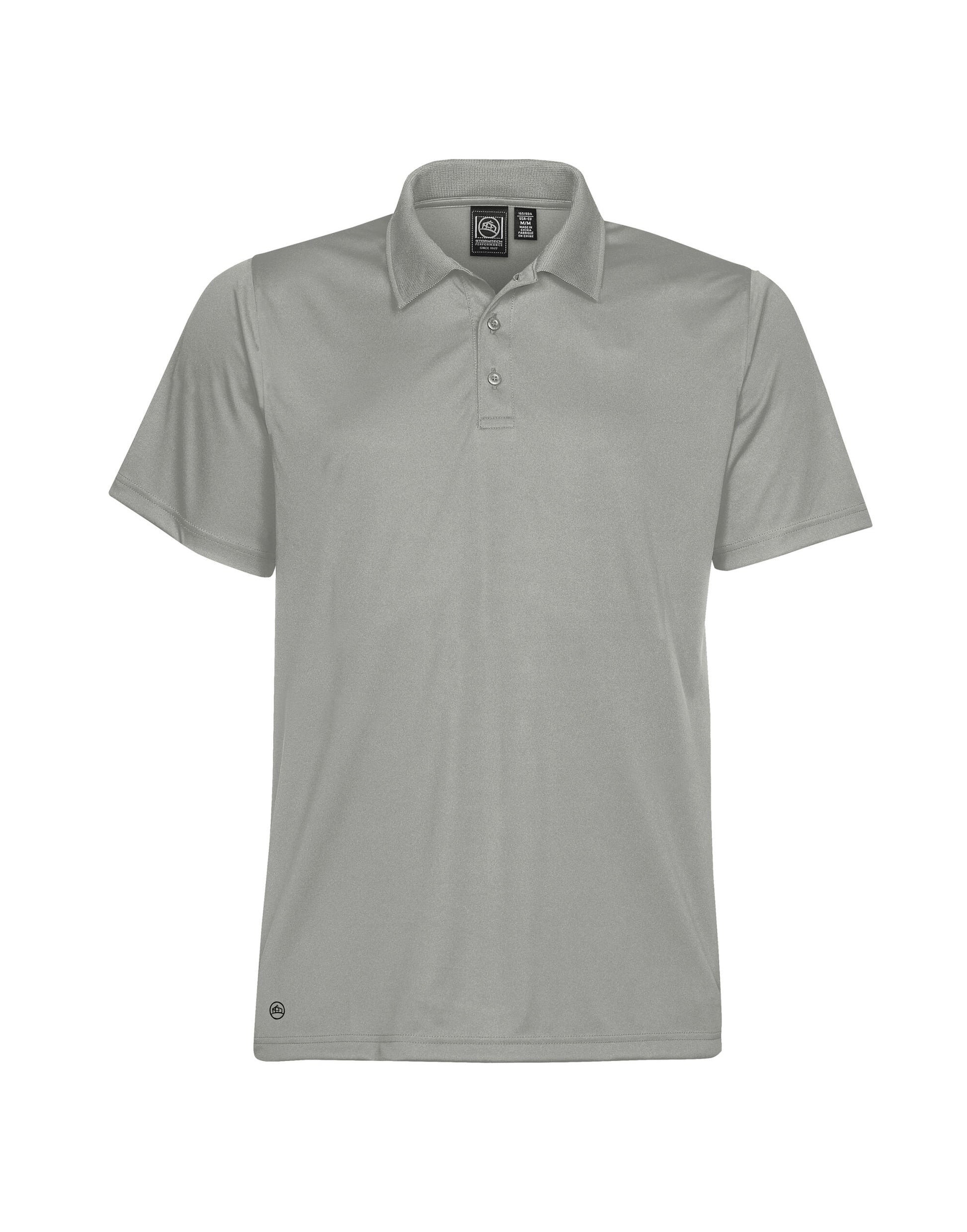 Men's Eclipse H2X-Dry Pique Polo - Cool Silver