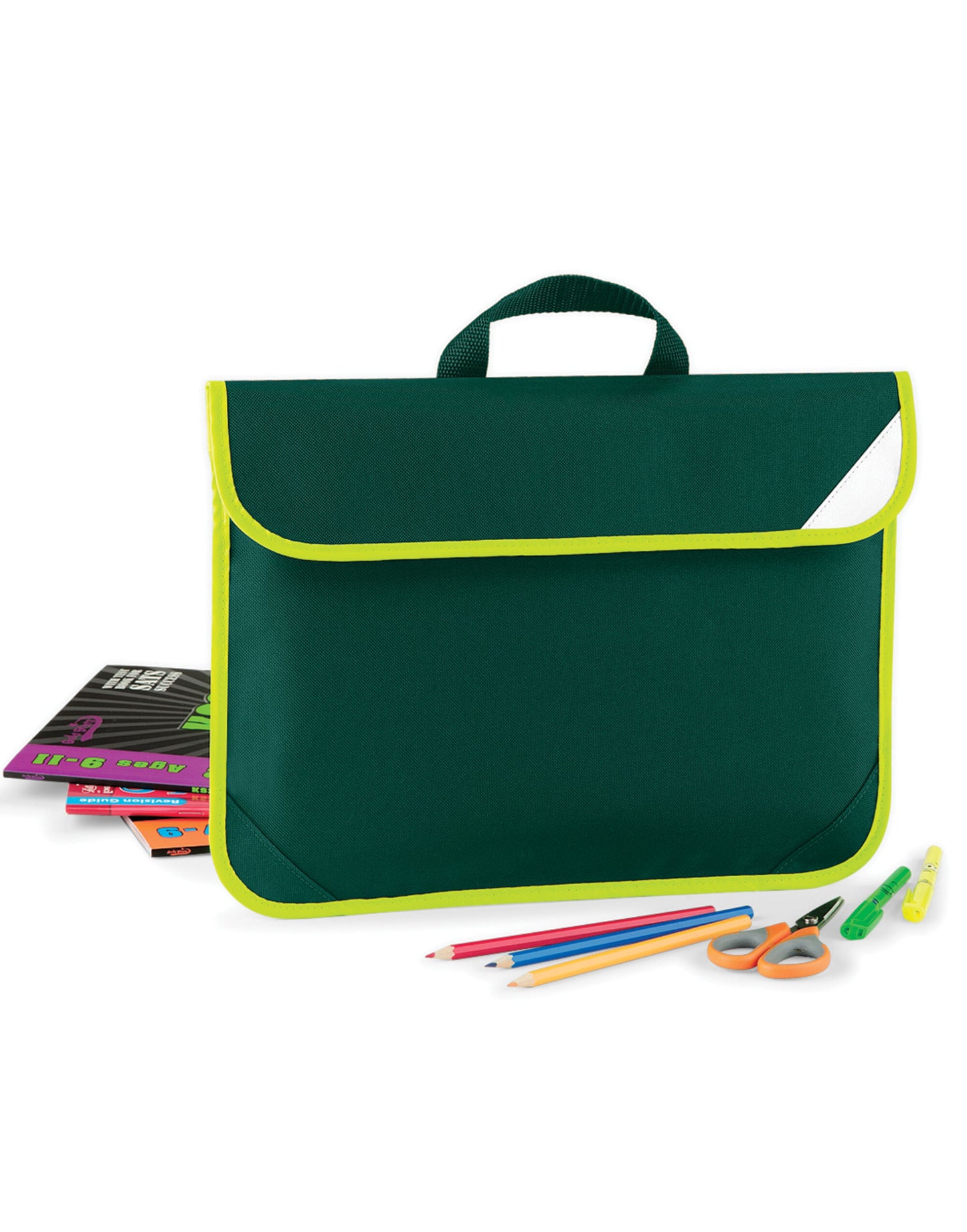 Enhanced-Viz Book Bag - Bottle Green