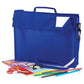 Junior Book Bag With Strap - Bright Royal