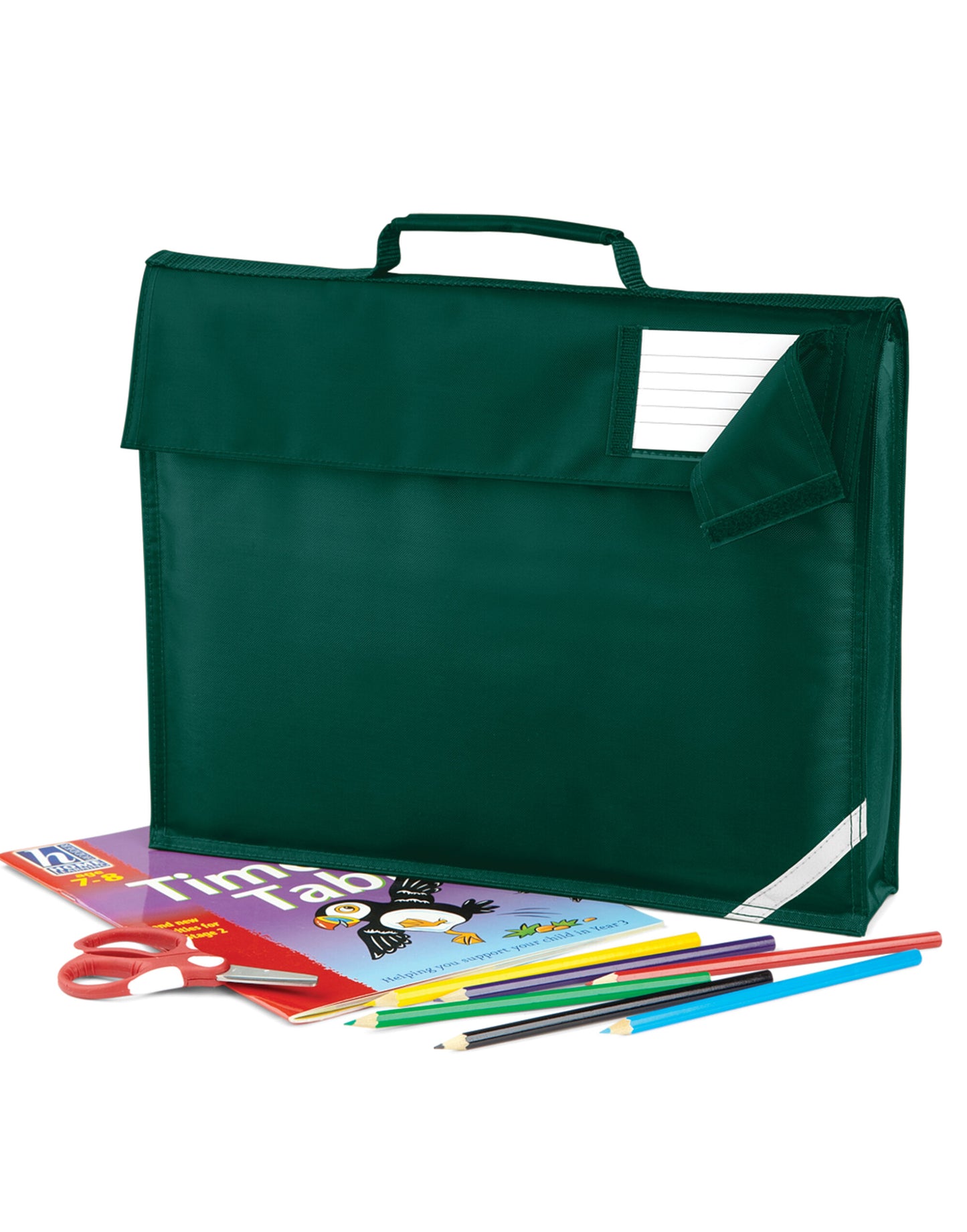 Junior Book Bag - Bottle Green