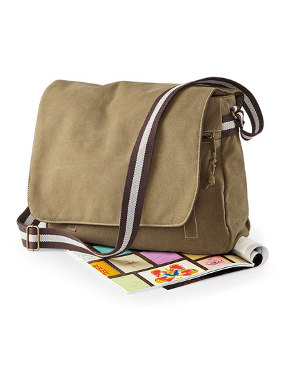 Vintage Canvas Despatch Bag - Sahara