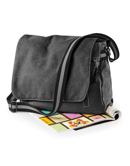 Vintage Canvas Despatch Bag - Vintage Black