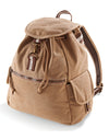 Vintage Canvas Backpack - Sahara