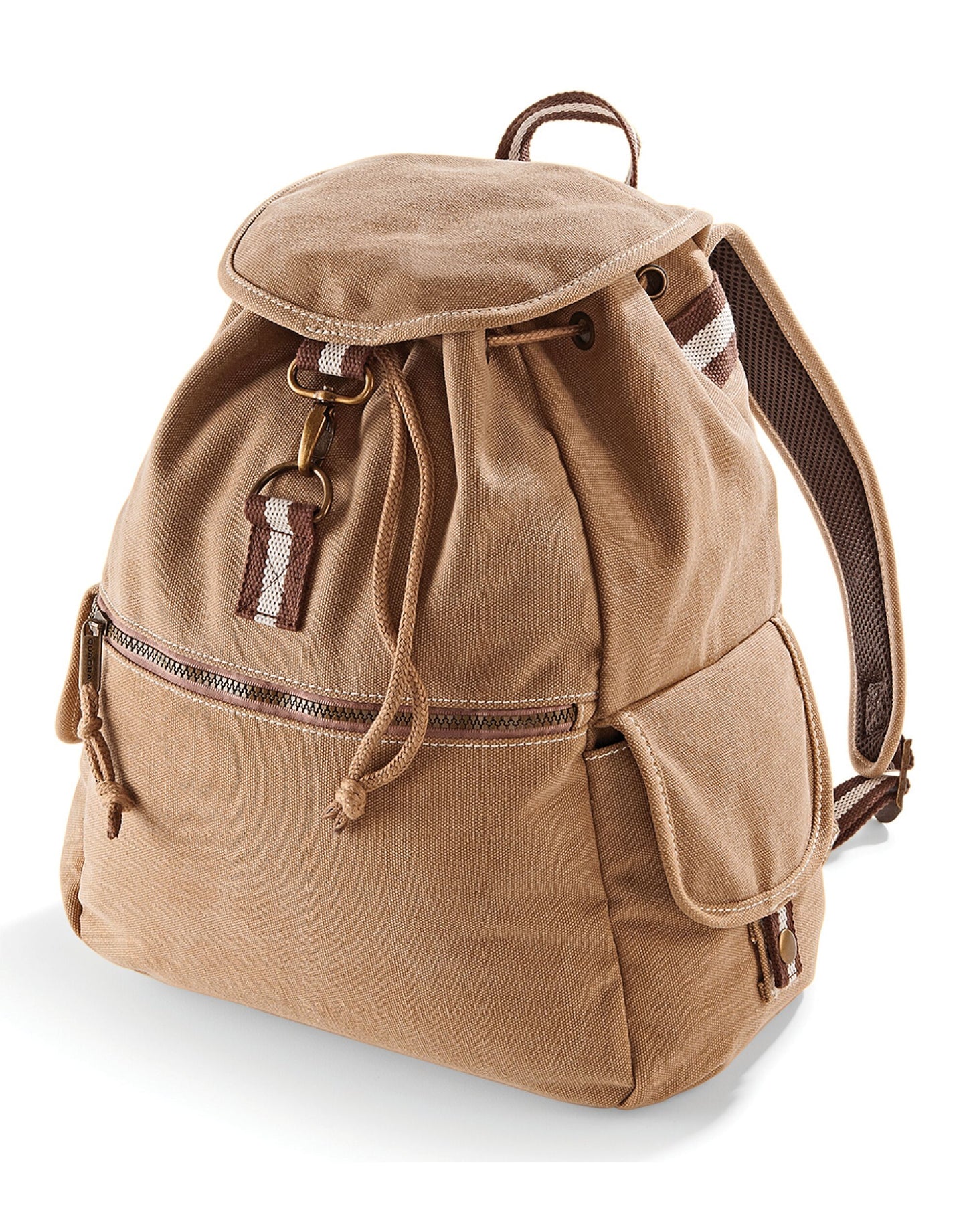 Vintage Canvas Backpack - Sahara