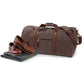 Vintage Canvas Holdall - Vintage Brown