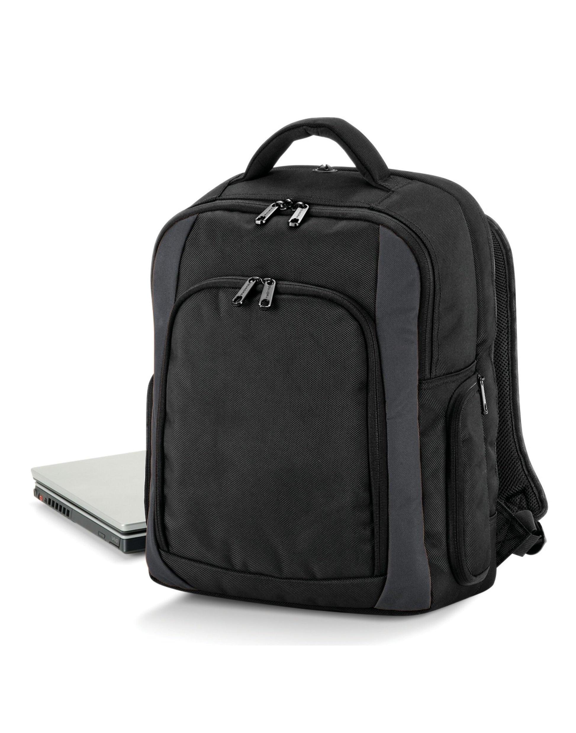 Tungsten™ Laptop Backpack - Black/Dark Graphite