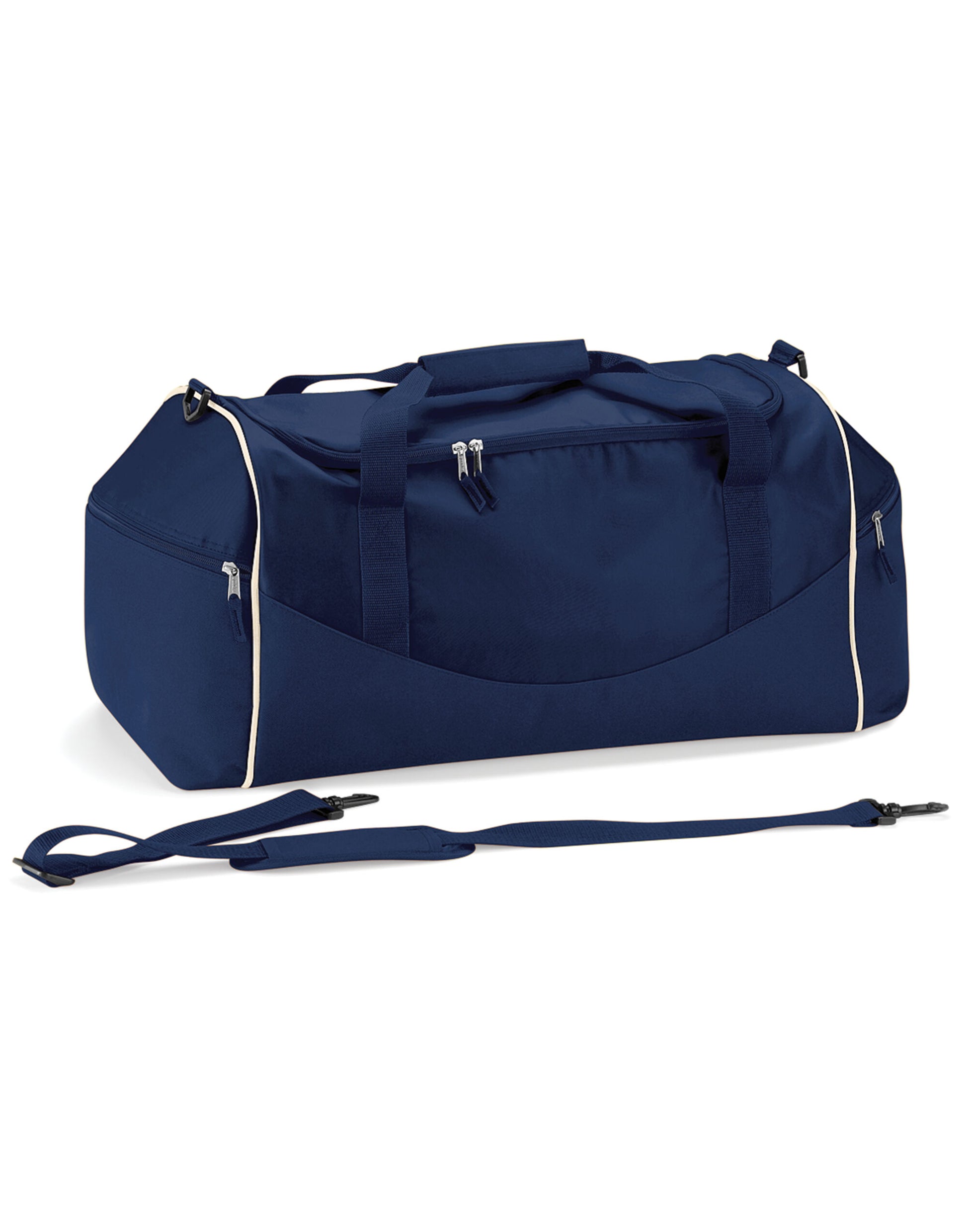 Teamwear Holdall - French Navy/Putty