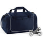 Teamwear Locker Bag - French Navy/Light Grey