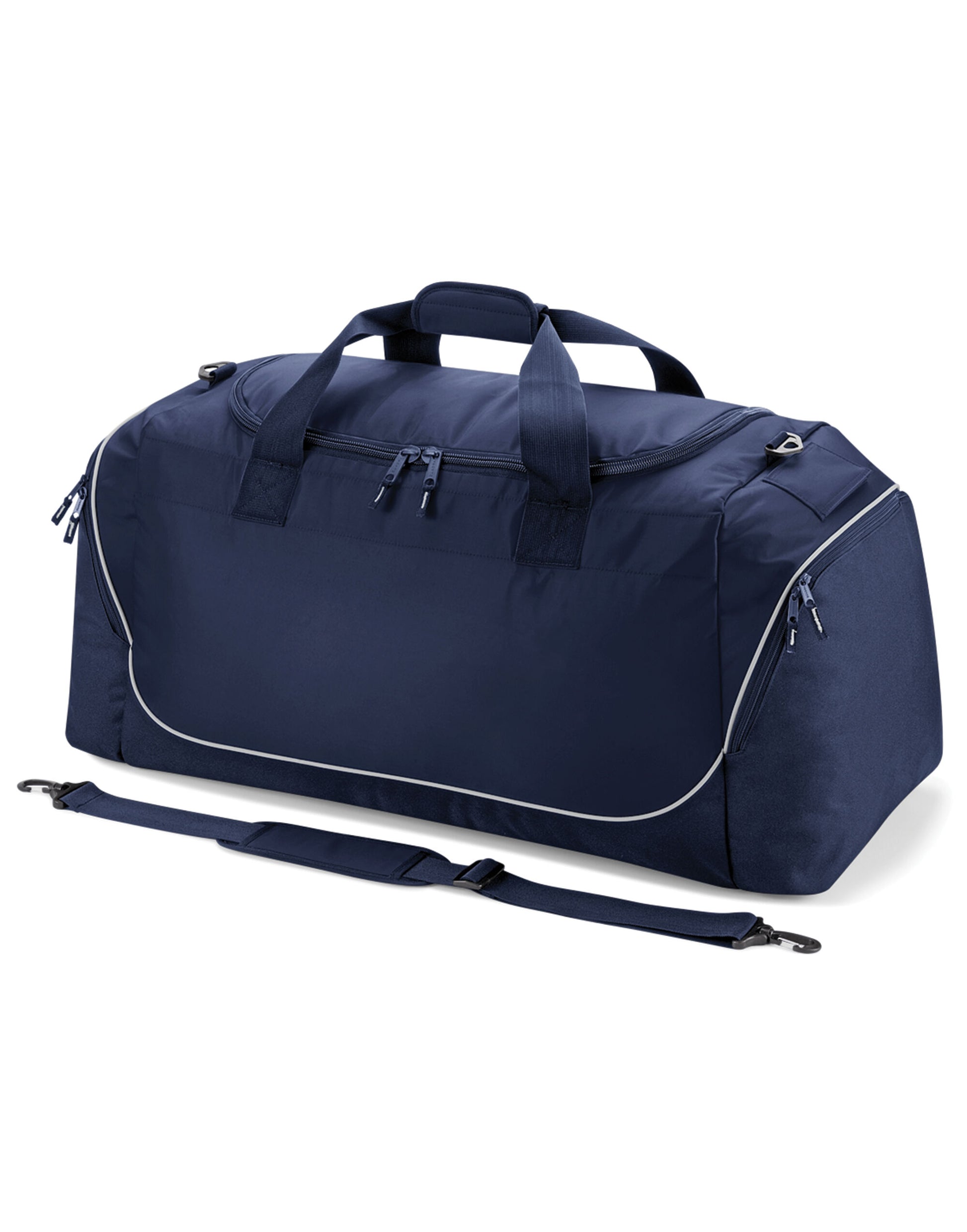 Teamwear Jumbo Kit Bag - French Navy/Light Grey