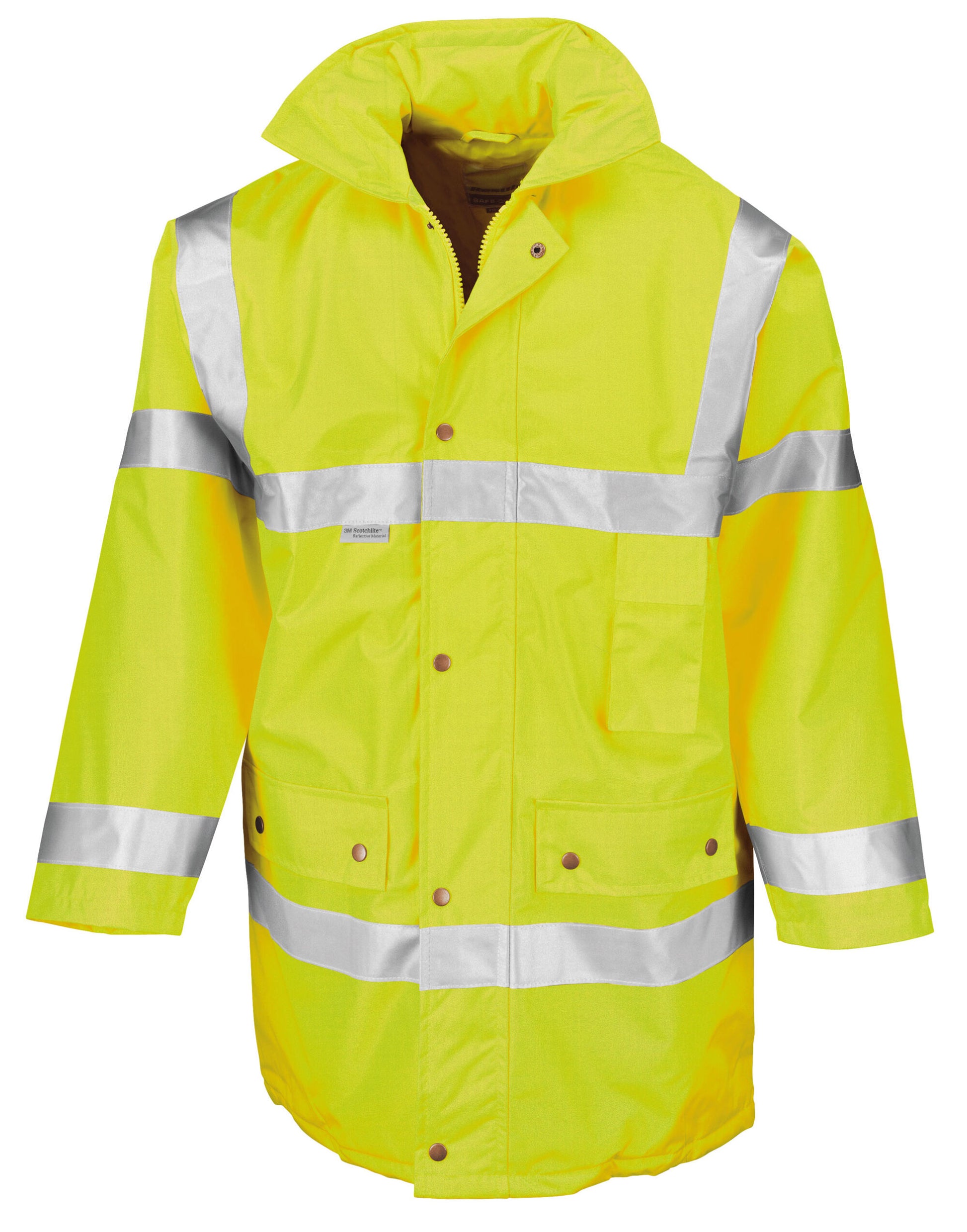 Motorway Coat - Hi-Vis Yellow