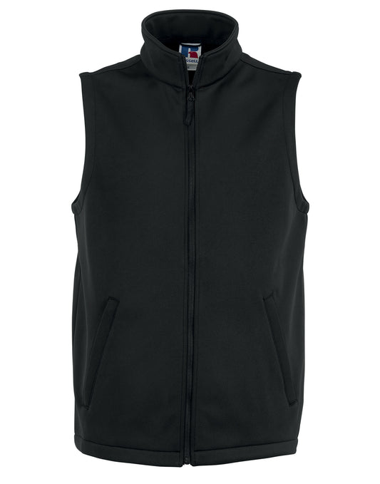 Men's Smart Softshell Gilet - Black