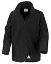 Junior Microfleece Jacket - Black