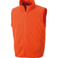 Microfleece Gilet - Orange
