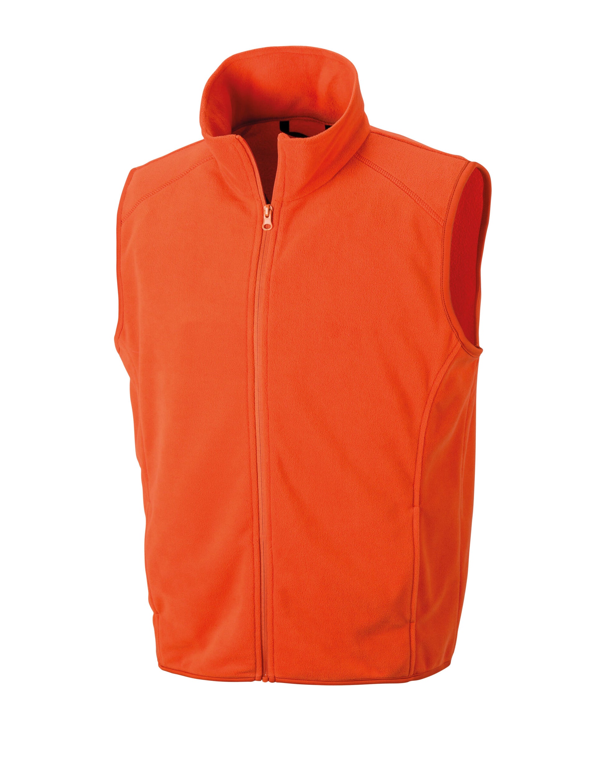 Microfleece Gilet - Orange