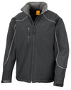 Hooded Softshell Jacket - Black
