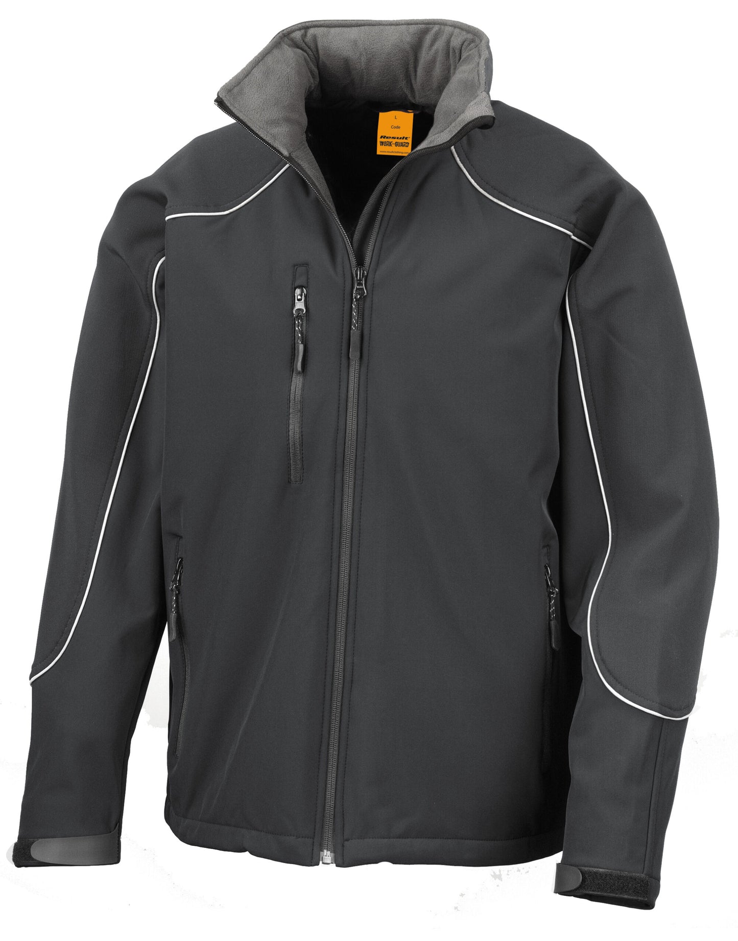Hooded Softshell Jacket - Black