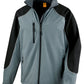 Hooded Softshell Jacket - Grey/Black