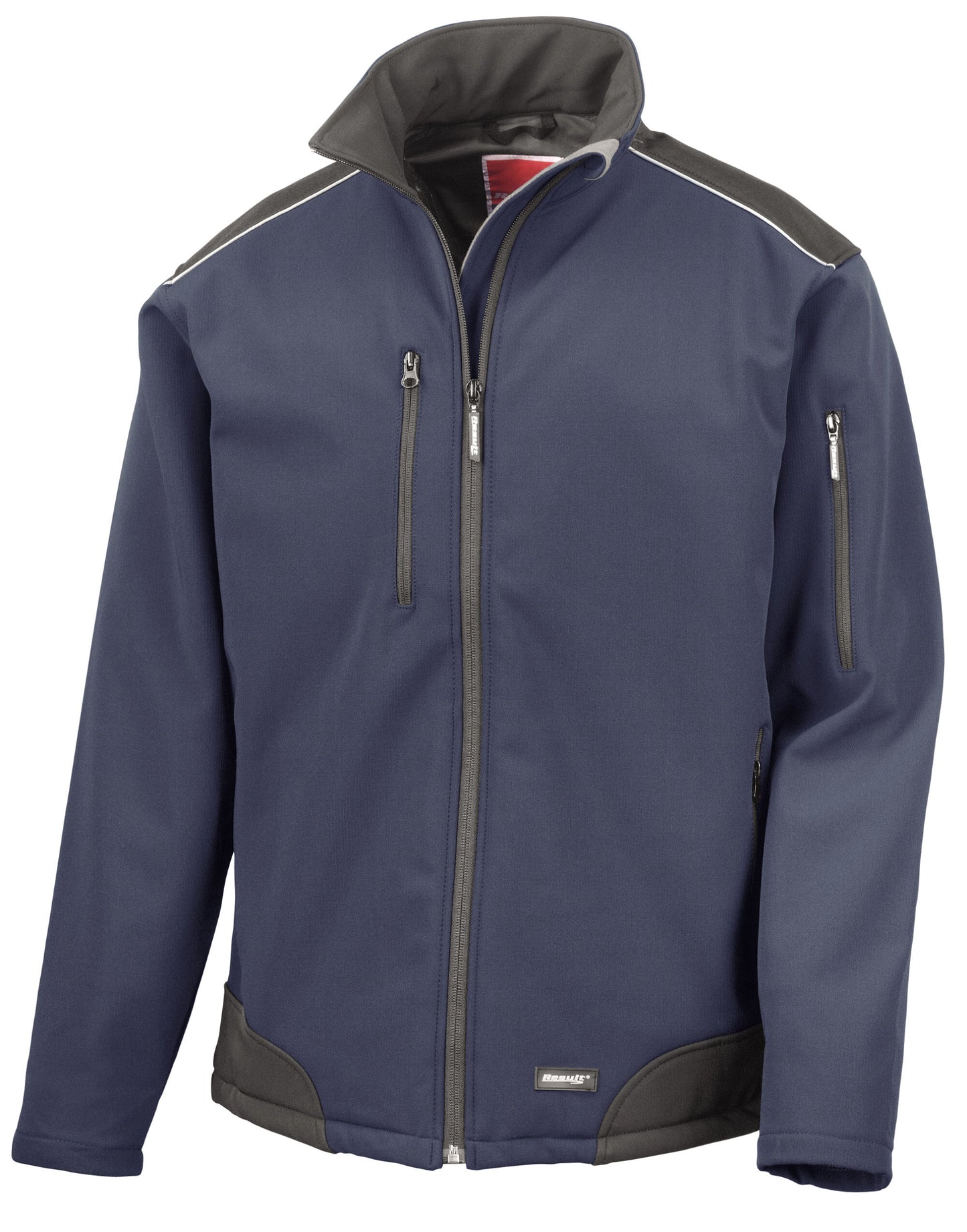 Ripstop Softshell Workwear Jacket with CORDURA® - Navy/Black