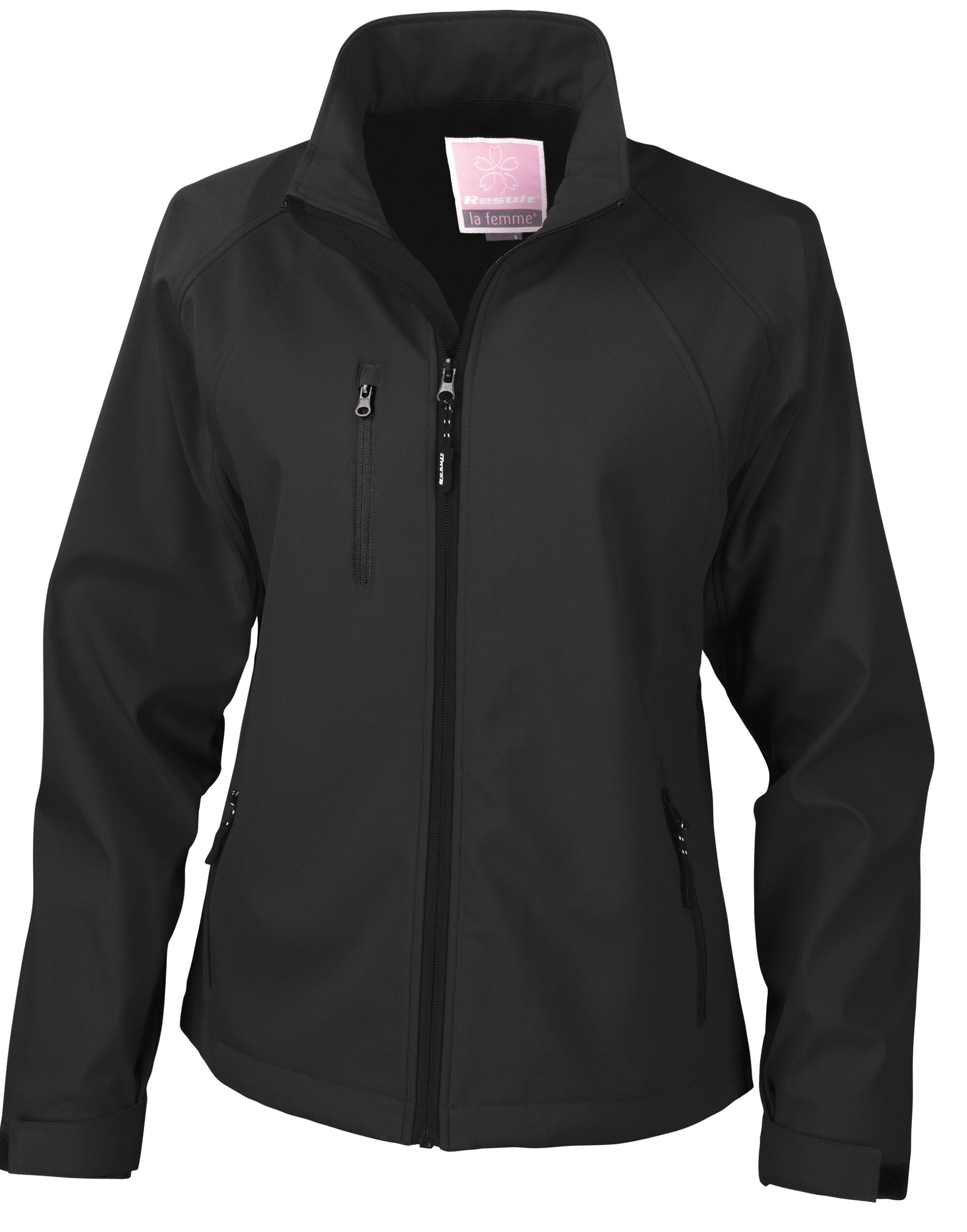 Women's Base Layer Softshell Jacket - Black