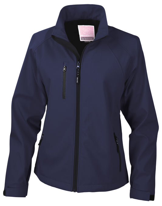 Women's Base Layer Softshell Jacket - Navy