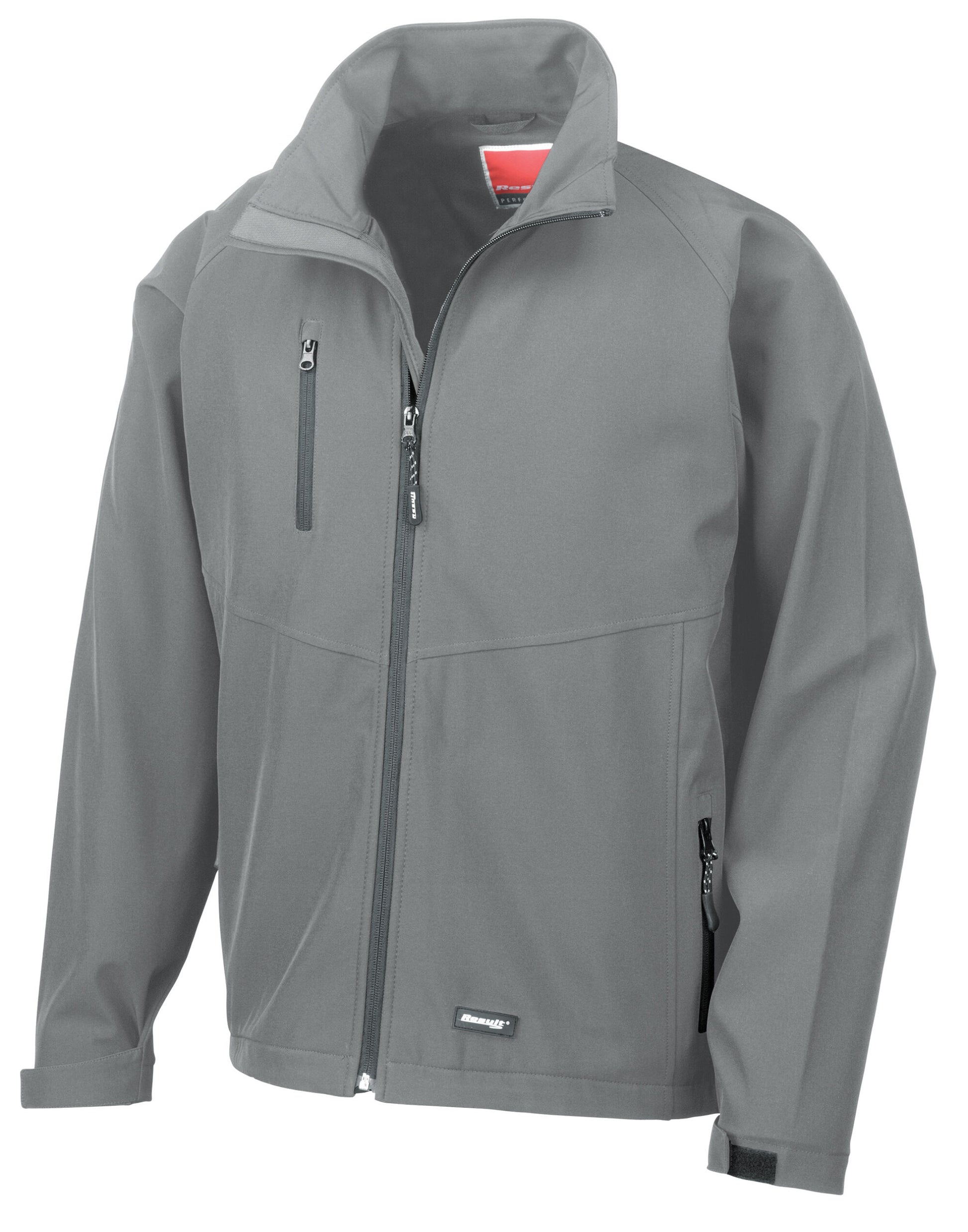 Men's Base Layer Softshell Jacket - Silver Grey