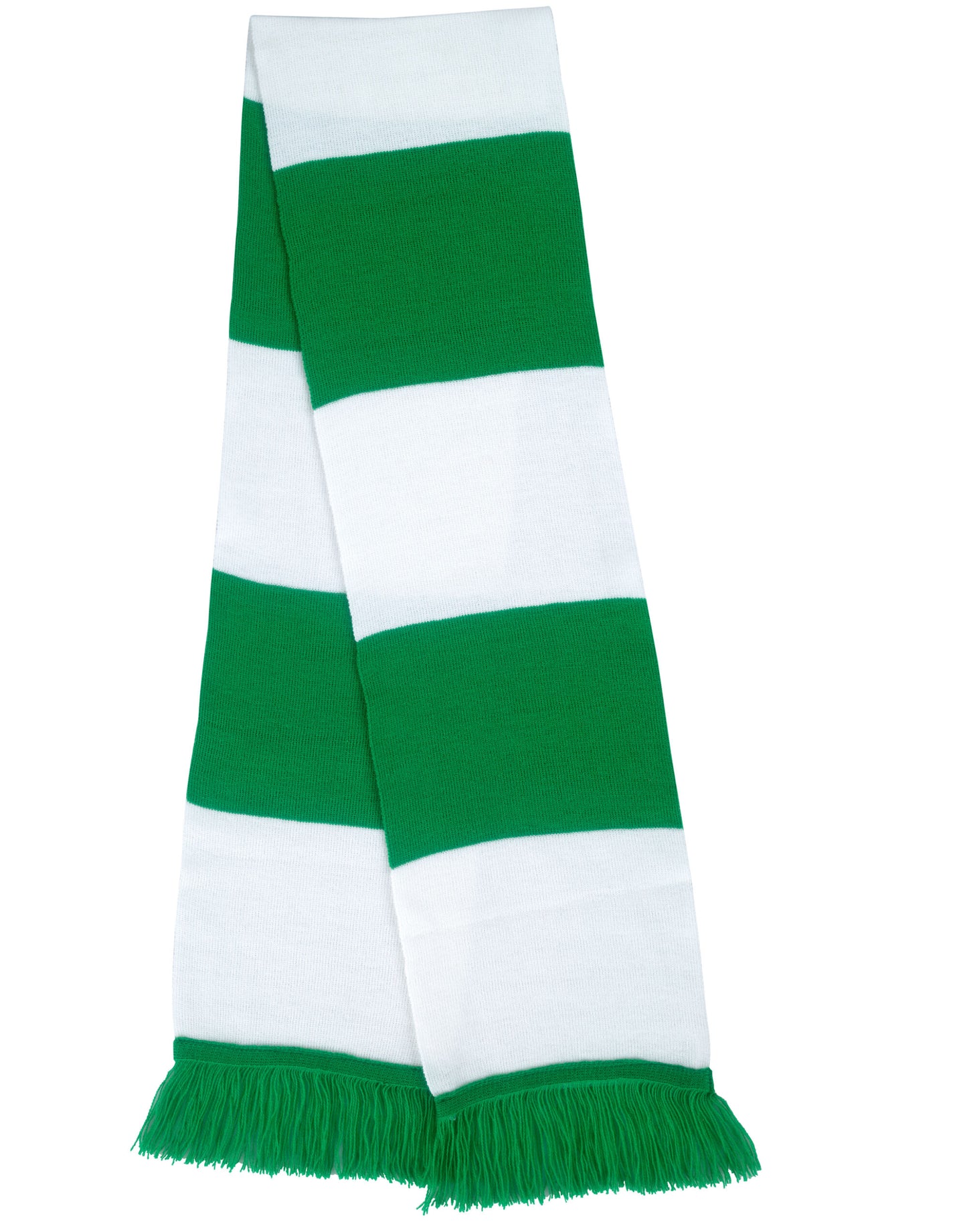 Team Scarf - White/Kelly Green