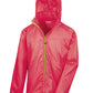 HDi Quest Lightweight Stowable Jacket - Raspberry/Lime