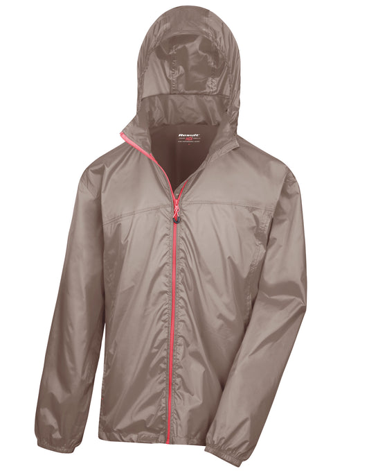 HDi Quest Lightweight Stowable Jacket - Fennel/Pink
