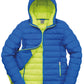 Ladies' Snow Bird Padded Jacket - Ocean/Lime