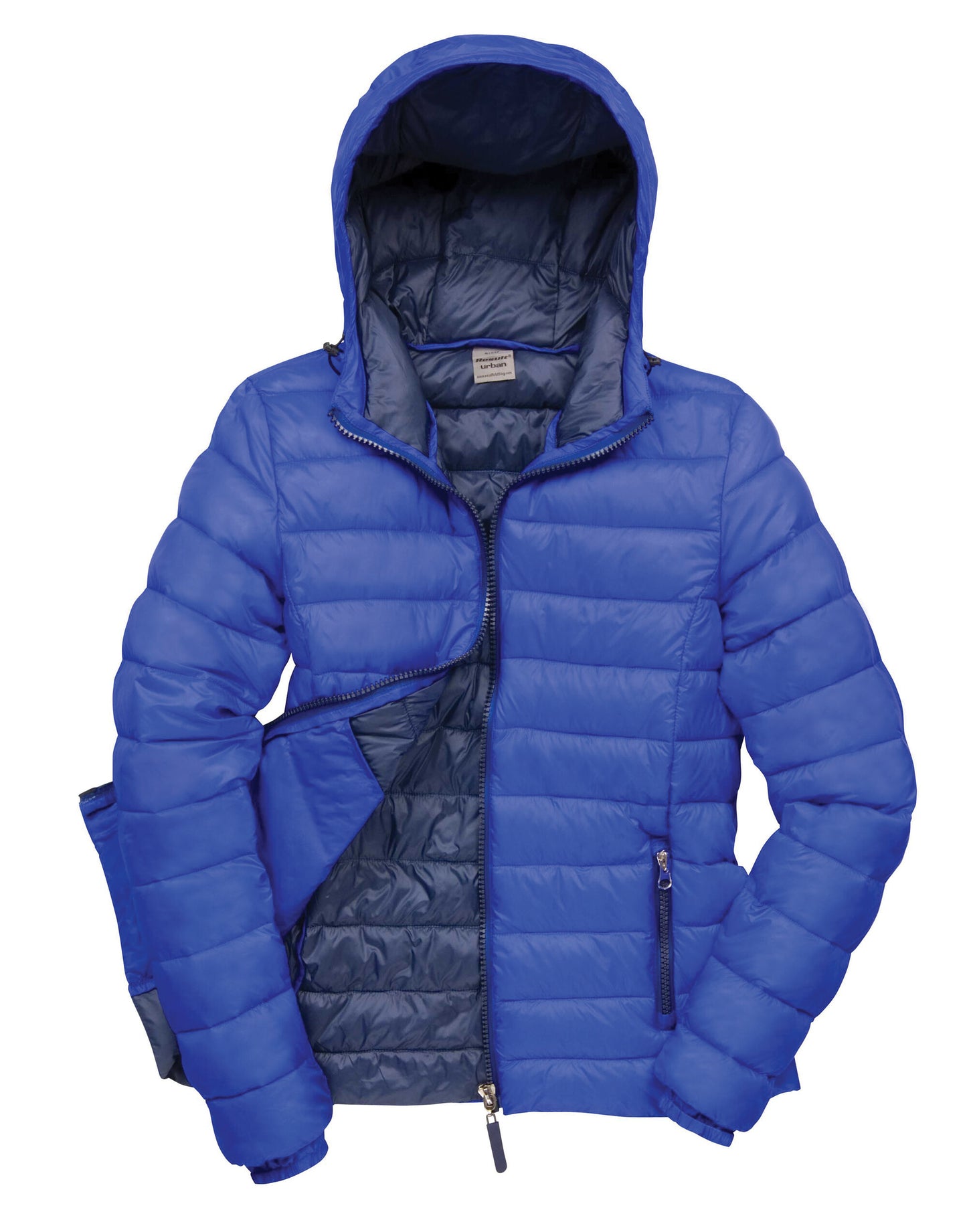 Ladies' Snow Bird Padded Jacket - Royal/Navy