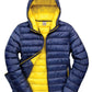 Men's Snow Bird Padded Jacket - Navy/Yellow
