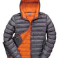 Men's Snow Bird Padded Jacket - Grey/Orange
