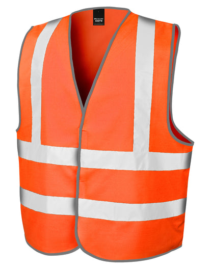 Hi-Vis Motorway vest - Hi Vis Orange
