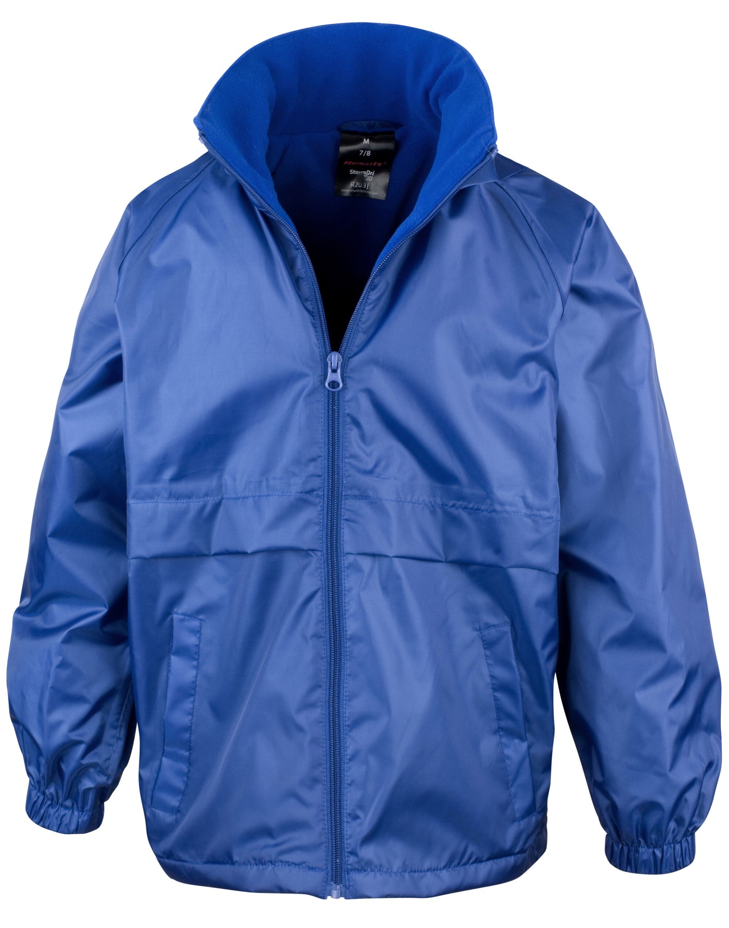 Junior & Youth Microfleece Lined Jacket - Royal Blue