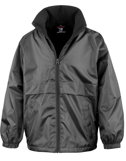 Junior & Youth Microfleece Lined Jacket - Black