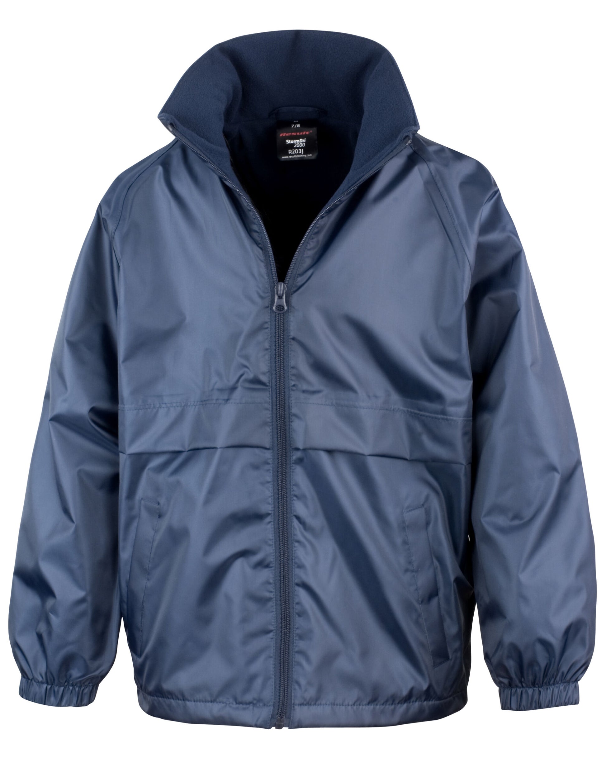 Junior & Youth Microfleece Lined Jacket - Navy