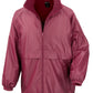 Microfleece Lined Jacket - Burgundy